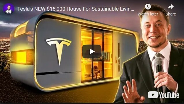 Tesla’s new idea of a $15,000 sustainable house – borkena.com