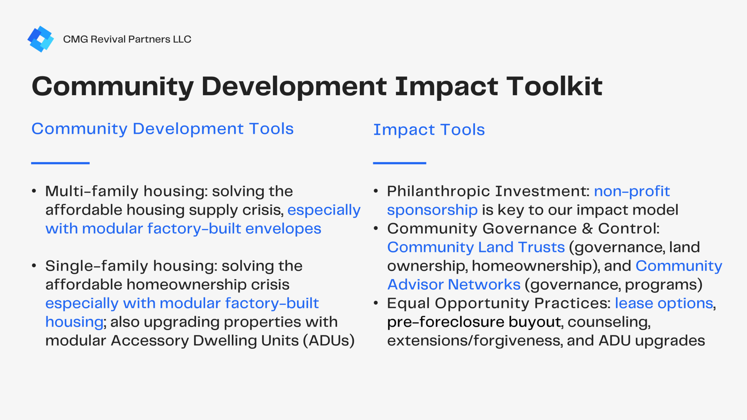 Toolkit slide